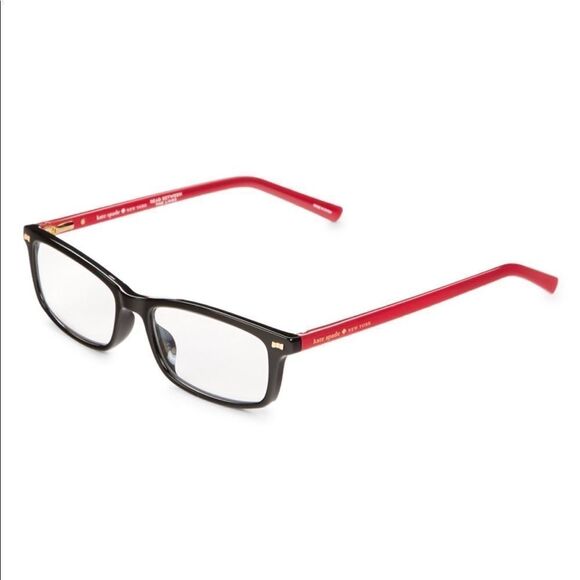 C)🆕Kate Spade black and wire readers glasses +2.00 - Picture 3 of 6